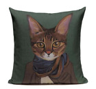 Cat Scarf Jacket CAT9 Cushion Pillow Cover Cartoon Pet Feline Animal Formal Wear
