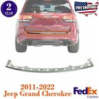 Rear Bumper Step Pad Molding Trim Chrome For 2011-2022 Jeep Grand Cherokee