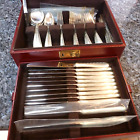 TOWLE SILVER FLUTES STERLING SILVER SERVICE FOR 12-6 PIECE PLACE SET 72 PIECE