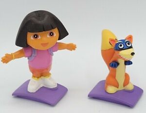 Dora the Explorer Swiper the Fox Figures Cake Topper Character Mini Toys Set Lot