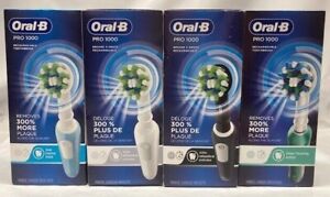 Oral-B Pro 1000 Rechargeable Electric Toothbrush, Various Colors- NEW IN BOX
