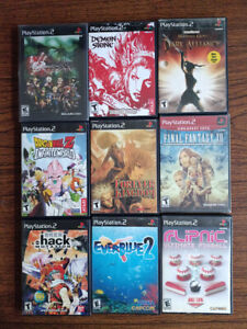 Lot of PS2 games (boxed&loose ) choose your favorite *read details/description*