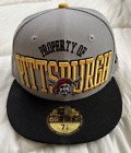 New Era 59FIFTY Property of Pittsburgh Pirates Hat/Cap (Size 7 1/8) Brand New
