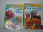 Sesame Street DVDs lot 123 Guess that shape & color, sing yourself silly Lot 2