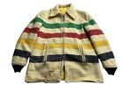Hudson's Bay Hudson's Bay Vintage jacket 70s Zip Up Wool Insulated Large