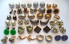 VINTAGE ESTATE ASSORTED SOME SIGNED PEARL RHINESTONE EARRINGS LOT!!! 1619A