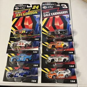 2023 Nascar Authentics Wave 7 Complete Set Of 8 Diecast 75th Win Collection 1/64