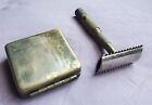 New ListingVintage H. Glass Pocket Safety Razor with Silver Case Made in Germany