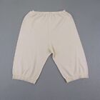 Vintage Lorraine Panties Womens Small White Pettipants Bloomers Shorts Lace ^