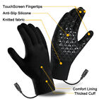 USB Rechargeable Electric Heating Gloves Winter Warm Touchscreen Hand Warmer