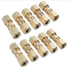 Brass Straight Compression Fitting Connector 3/16