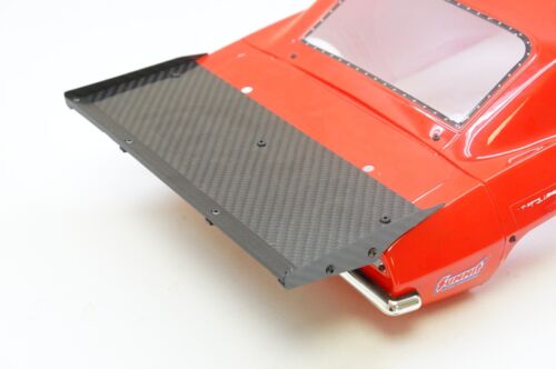 AJC Mods Upgrade High Downforce Carbon Fiber Rear Wing for Losi 22s '69 Camaro