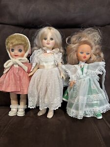 LOT OF 3 VINTAGE DOLLS ~ PREOWNED