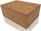 Wooden Storage box with Lid - Large Wood Keepsake boxes - Gift Box with lids ...