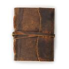 Leather Journal Writing Notebook 220 Pages, Vintage Paper Diary, Sketchbook Gift