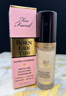 Too faced Born like this super coverage concealer - 0.5oz/15mL#CLOUD 01 - NIB