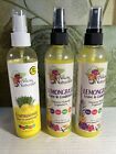 Leave-In Conditioner, Lemongrass, Alikay Naturals 8 fl oz (237 ml) Lot Of 3 Pc