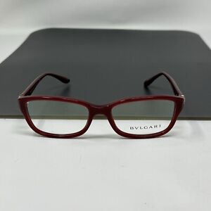 Bvlgari 4086-B 826 Red 54mm Frames Eyeglasses 54 [] 17 135 Bulgari