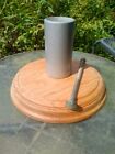 CUSTOM WOOD PARKING METER  TABLE TOP STAND FOR YOUR DUNCAN, POM, ROCKWELL ,