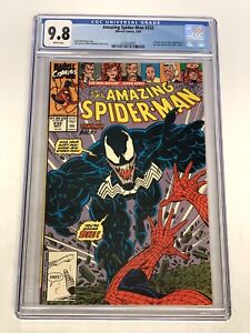 Amazing Spider-Man #332 CGC 9.8 WP Copper Age 1990! Venom vs Spider-Man 🔑 MCU