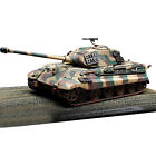 1:72 WWII German Tiger lI Hutgen Forest 1945 Tank Alloy Model Collection Gift