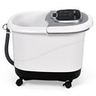 Portable Foot Spa Bath Motorized Massager Electric Feet Home Tub w/ Shower Grey