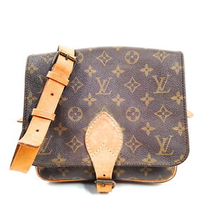 Louis Vuitton LV Shoulder Bag  Cartouchiere MM Brown Monogram 2720114