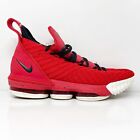 Nike Mens Lebron XVI AO2588-600 Red Basketball Shoes Sneakers Size 8