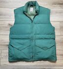 Frostline Kit Visvim Padded Gilet Vest Size Medium Men's Green Full Zip Outdoor