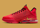 Nike Lebron 19 XIX Low Basketball Shoes Crimson Red Black DO9829-600 Mens Size