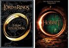 The Lord Of the Rings Trilogy & The Hobbit Trilogy (9 DVD SET, WS) NEW
