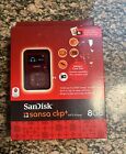 SanDisk Sansa Clip Plus 8GB MP3 Player Recorder FM Radio Burgundy