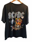 Vtg 90's AC/DC Wrecking Ball T-shirt XL Brockum Tag Single Stitch USA 1995 Rips