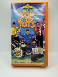 Wiggles VHS Tape Top of the Tots Children Kids
