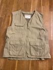 Orvis Vest Men’s Extra Large Tan Pockets Hunting Fishing Photography Outdoor