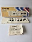 VTG CASIO PT-1 Electronic Keyboard Synthesizer Tested 29 Key White Japan Musical