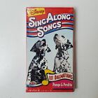 Disney Sing Along Songs 101 Dalmations Pongo and Perdita VHS Video Tape 1996