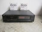 JVC XL-M400BK 6-Disc Magazine CD Changer Player 1988 with Two Cassettes