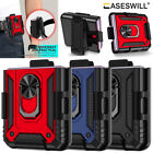 For Samsung Galaxy Z Flip3 5G Case Belt Clip Holster Shockproof Ring Stand Cover