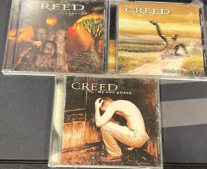 CREED  -  3 CD LOT - USED CDs