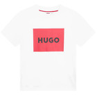 Hugo Boss Kids Short Sleeve Tee-Shirt White [G25103-10P]