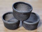 L&R Watch Cleaning Machine 3X Small Mesh Screen Parts Baskets for Junior, Master