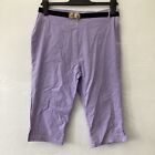 Atmosphere Womens Lilac Purple High Waisted Shorts Size 14