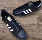 ADIDAS Superstar Foundation black/white shell toe top sneakers US 20 UK 19
