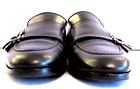 Men's Santoni Black Double Monk Strap Italian Loafers Size 9 UK, 10 USA