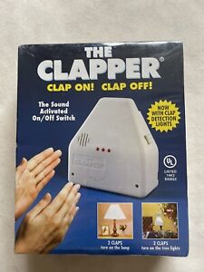 2007 The Clapper Sound Activated On/Off Switch White New Factory Sealed