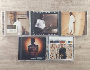 Gerald Albright CD Lot of 5 Groovology Live To Love  Bermuda Nights  Dream Come