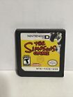 Nintendo DS The Simpsons Game 2007 Cartridge Only Original READ