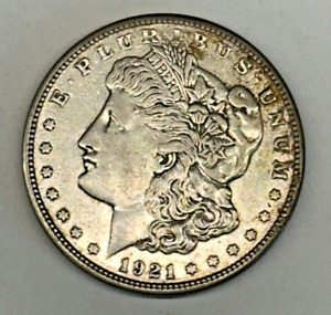 1921-S US Morgan Dollar 90% SILVER Coin