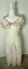 Vintage Off-White ball Gown Dress With Size 14